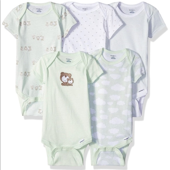 gerber 5 onesies